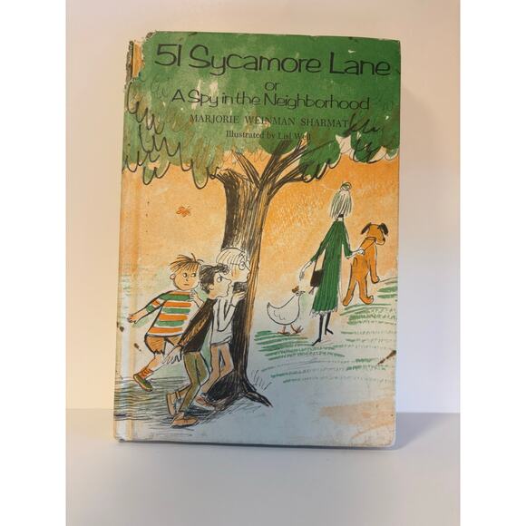 51 Sycamore Lane or A Spy in the Neighborhood Marjorie Weinman Sharmat 1971 - Picture 1 of 4